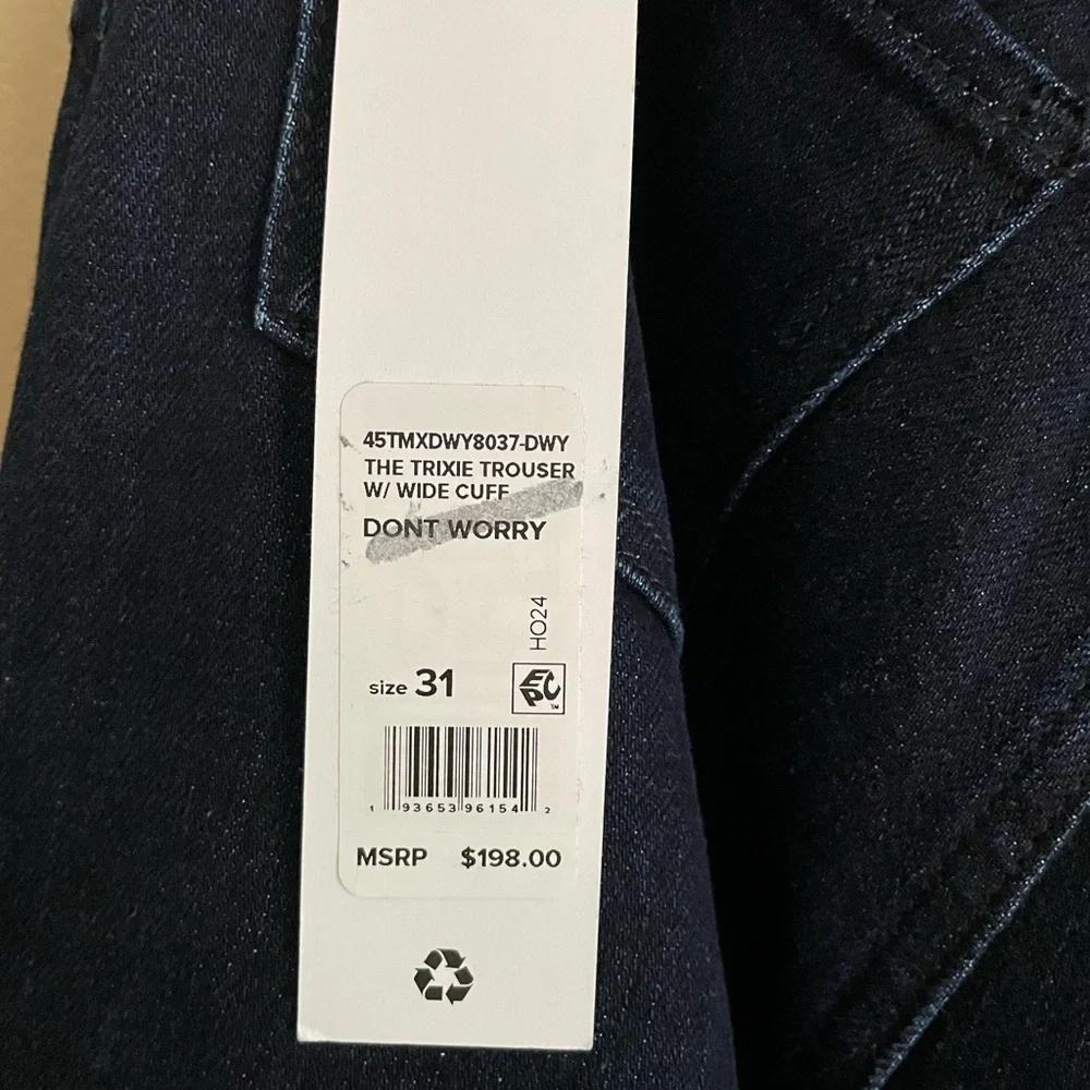 Joe's Jeans Dark Wide-Leg Denim - Picture 14 of 14